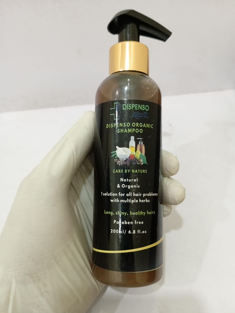 "💧 Dispenso Organic Shampoo – Soft, Healthy & Naturally Clean"