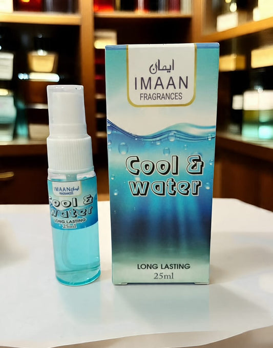 ✨ Cool & Water by Imaan Fragrances – Fresh, Bold & Invigorating