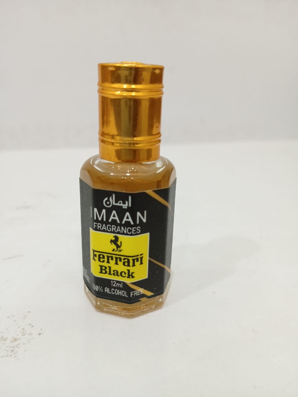 Imaan Ferrari Black Attar: The Iconic Scent for Men 🏎️🖤