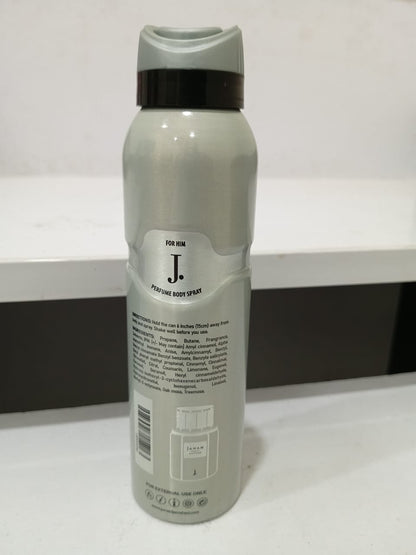 Janan Platinum Perfume Body Spray for Him - Scent of Sophistication and Confidence ✨